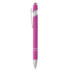 ARMADA SOFT, metalna "touch" hemijska olovka, pink