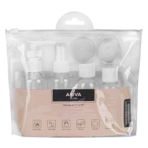 ARIVA, set putnih bočica, 8/1, beli