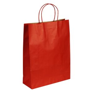 LOLA MAXI, papirna kesa, 120 g/m2, crvena
