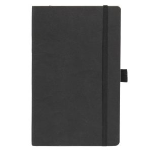 LYRA, notes a5 sa fleksibilnom koricom od perivog krafta, crni