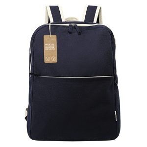 HERITAGE, ranac od recikliranog pamuka, 280 g/m2, plavi