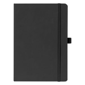 PARIS, notes a5 sa koricom od gumiranog papira, crni