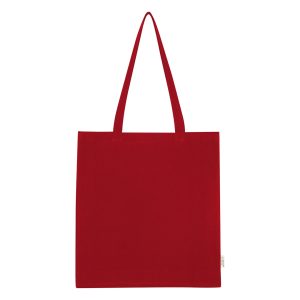 FRAGOLA, torba od recikliranog pamuka, 220 g/m2, crvena