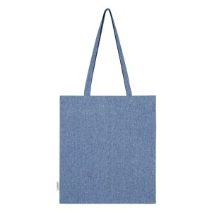 NATURELLA MELANGE 120, torba od recikliranog pamuka, 120 g/m2, plava
