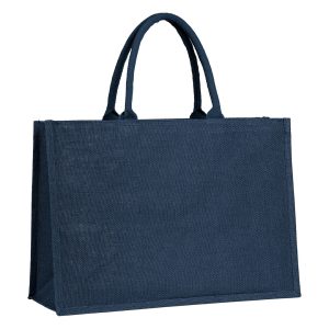 GOA, torba od jute sa rajsferšlusom, plava