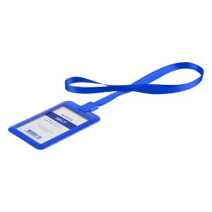 SELF, trakica sa držačem identifikacione kartice rojal plavi