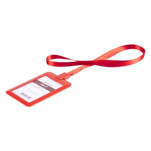 SELF, trakica sa držačem identifikacione kartice crveni