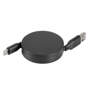FURIO 2IN1, usb type-c kabl za punjenje i prenos podataka, 2 u 1, 240w, crni
