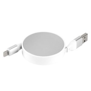 FURIO 2IN1, usb type-c kabl za punjenje i prenos podataka, 2 u 1, 240w, beli