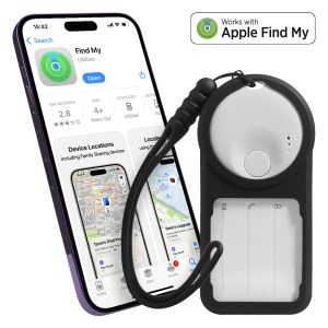 TAG FINDER, find my kartica za putnu torbu, crna