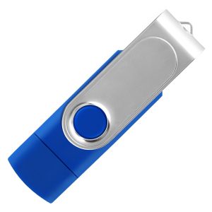 SMART C STICKER, usb flash memorija, rojal plavi, 64GB