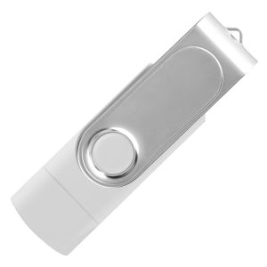 SMART C STICKER, usb flash memorija, beli, 64GB