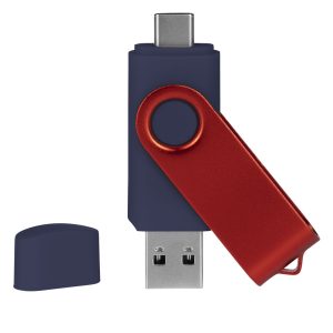 SMART C RED, usb flash memorija, plavi, 64GB