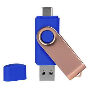 SMART C ROSE GOLD, usb flash memorija, rojal plavi, 64GB