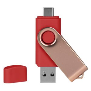 SMART C ROSE GOLD, usb flash memorija, crveni, 64GB