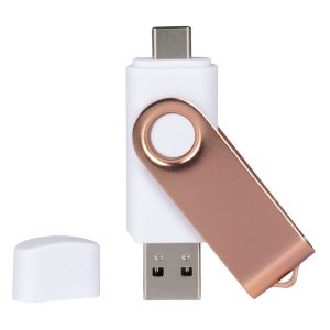 SMART C ROSE GOLD, usb flash memorija, beli, 64GB