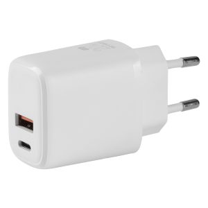 FLUX 20W, zidni punjač 20w, beli