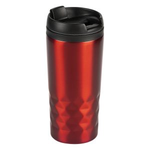 DIAMOND, čaša za poneti, 300 ml, crvena