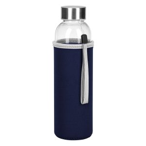 PRIMAVERA, boca za vodu sa neopren navlakom, 500 ml, plava