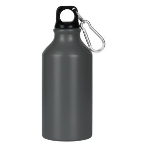 CAMPUS MAT, boca za vodu, 400 ml, tamno siva