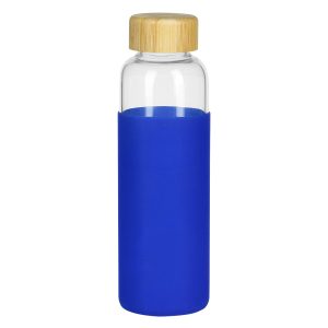 ADA, boca za vodu sa silikonskom navlakom, 500 ml, rojal plava