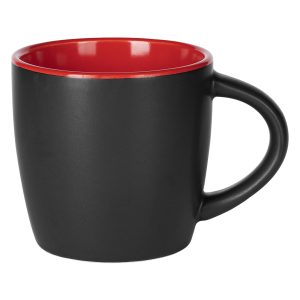 BLACK BERRY, keramička šolja, 300 ml, crvena