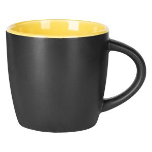 BLACK BERRY, keramička šolja, 300 ml, žuta