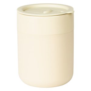 JONA, keramička šolja sa silikonskom navlakom, 340 ml, bež