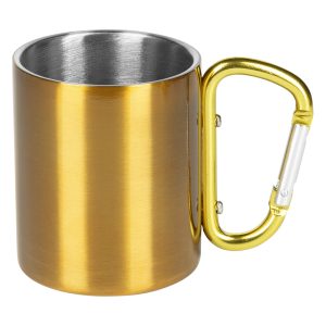 HIKE C, metalna šolja, 200 ml, zlatna
