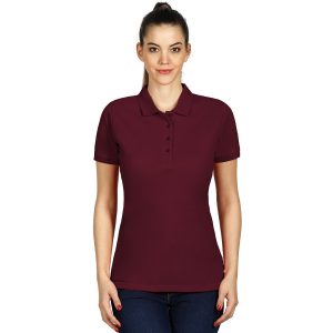 SUNNY, ženska polo majica, 180 g/m2, bordo