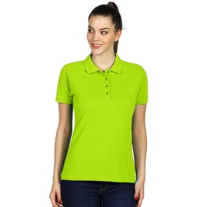 SUNNY, ženska polo majica, 180 g/m2, svetlo zelena