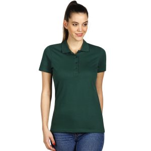 UNA, ženska polo majica, 180 g/m2, zelena