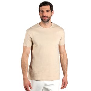 TERRA MEN, majica od organskog češljanog pamuka, 150g/m2, bež
