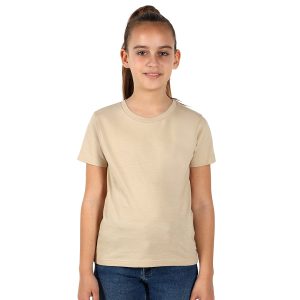 TERRA KID, dečja majica od organskog češljanog pamuka, 150g/m2, bež
