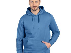 ABSOLUT HOODY, dukserica sa kapuljačom od organskog pamuka, 280 g/m2, svetlo plava
