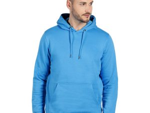 ABSOLUT HOODY, dukserica sa kapuljačom od organskog pamuka, 280 g/m2, tirkizno plava