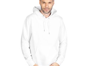 ABSOLUT HOODY, dukserica sa kapuljačom od organskog pamuka, 280 g/m2, bela