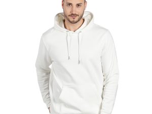 ABSOLUT HOODY, dukserica sa kapuljačom od organskog pamuka, 280 g/m2, krem-bela