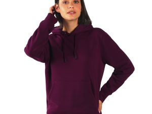 ABSOLUT HOODY 350, dukserica sa kapuljačom, od organskog pamuka, 350 g/m2, tamno ljubičasta