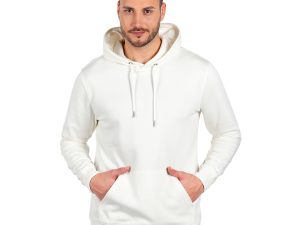 ABSOLUT HOODY 350, dukserica sa kapuljačom, od organskog pamuka, 350 g/m2, krem-bela