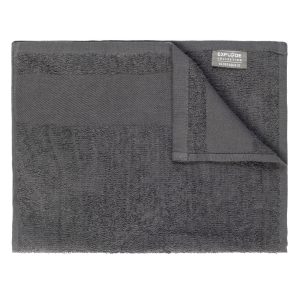 AQUA 30, peškir za lice, 380 g/m2, tamno sivi
