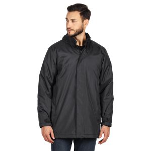 HILL, unisex jakna sa kapuljačom, tamno siva