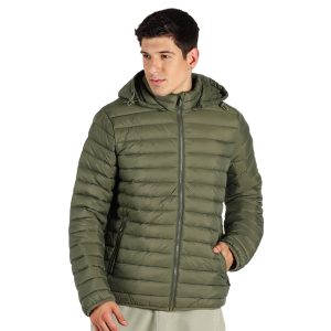 LIBERTY JACKET MEN, jakna sa skidajućom kapuljačom, maslinasta