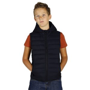 LIBERTY HOOD VEST KID, dečji prsluk sa kapuljačom, plavi