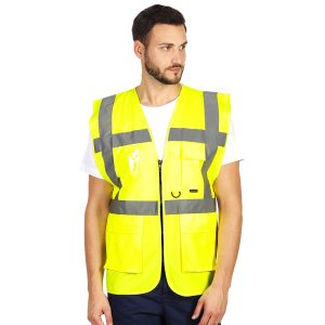 SPARK, radni prsluk, neon žuti